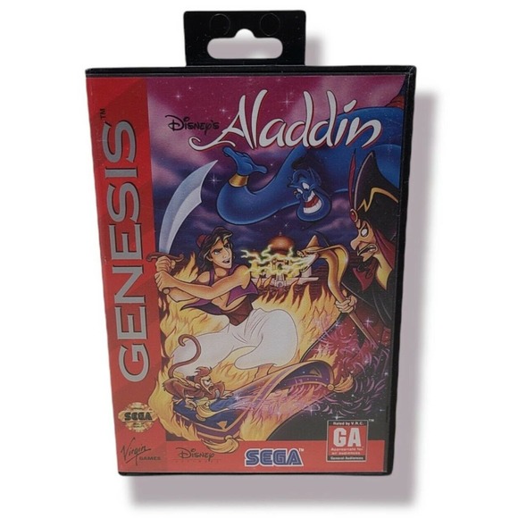 other Video Games & Consoles Disneys Aladdin Sega Genesis 993